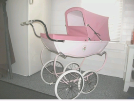 silver cross dolls pram for sale